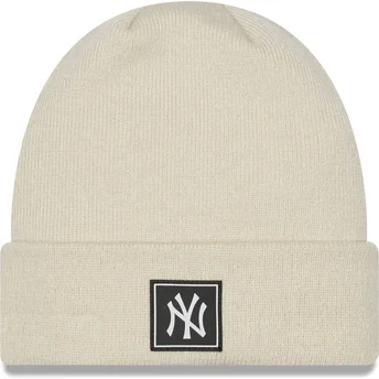 Σκούφοι μπεζ Team Cuff από New York Yankees MLB από New Era