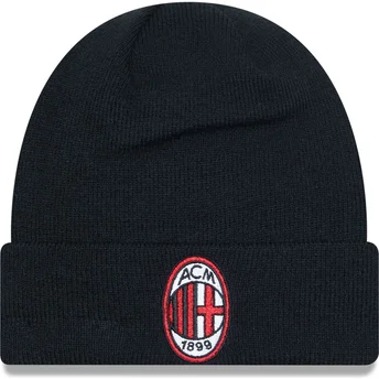 Σκούφοι μαύρο Core Cuff από AC Milan Serie A από New Era