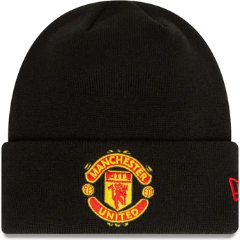 Σκούφοι μαύρο Core Cuff από Manchester United Football Club Premier League από New Era
