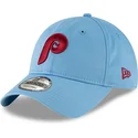 new-era-curved-brim-9twenty-core-classic-philadelphia-phillies-mlb-light-blue-adjustable-cap