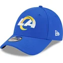 new-era-curved-brim-youth-9forty-the-league-los-angeles-rams-nfl-blue-adjustable-cap