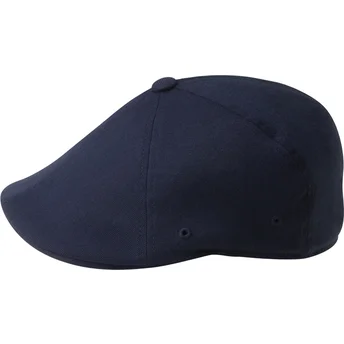 Μπερέδες ναυτικό μπλε Wool Flexfit 504 Dk Blue από Kangol