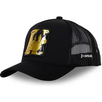 Καπέλα καμπύλη μαύρο snapback DAF7 Ντάφι Ντακ Looney Tunes από Capslab