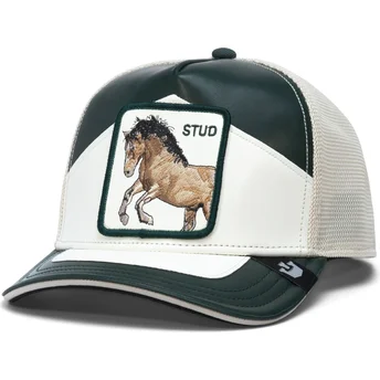 Καπέλα καμπύλη μαύρο snapback Moto Lamba Stud The Farm...