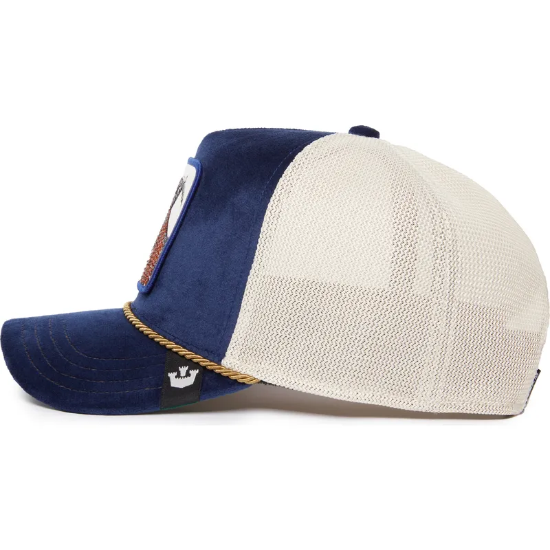 trucker-sapphire-goat-the-farm-jewel-tones-goorin-bros trucker-sapphire-goat-the-farm-jewel-tones-goorin-bros