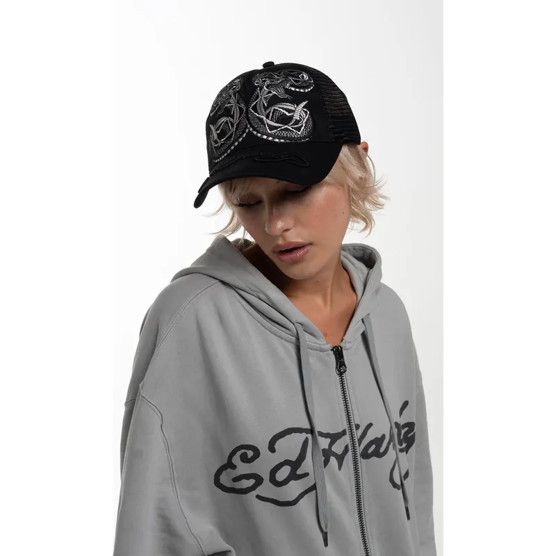 trucker-duo-black-snake-ed-hardy