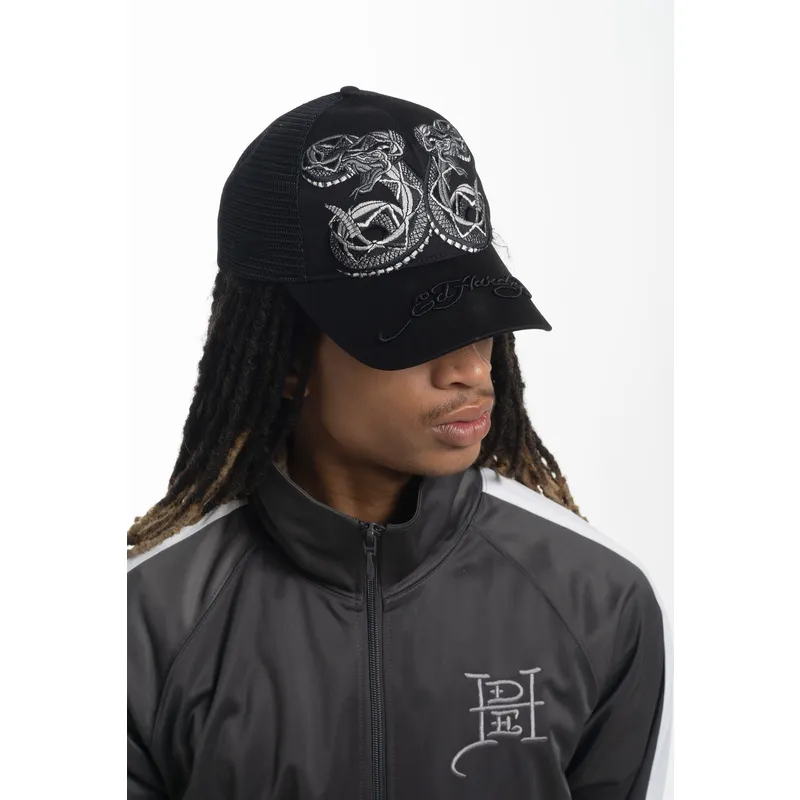 trucker-duo-black-snake-ed-hardy