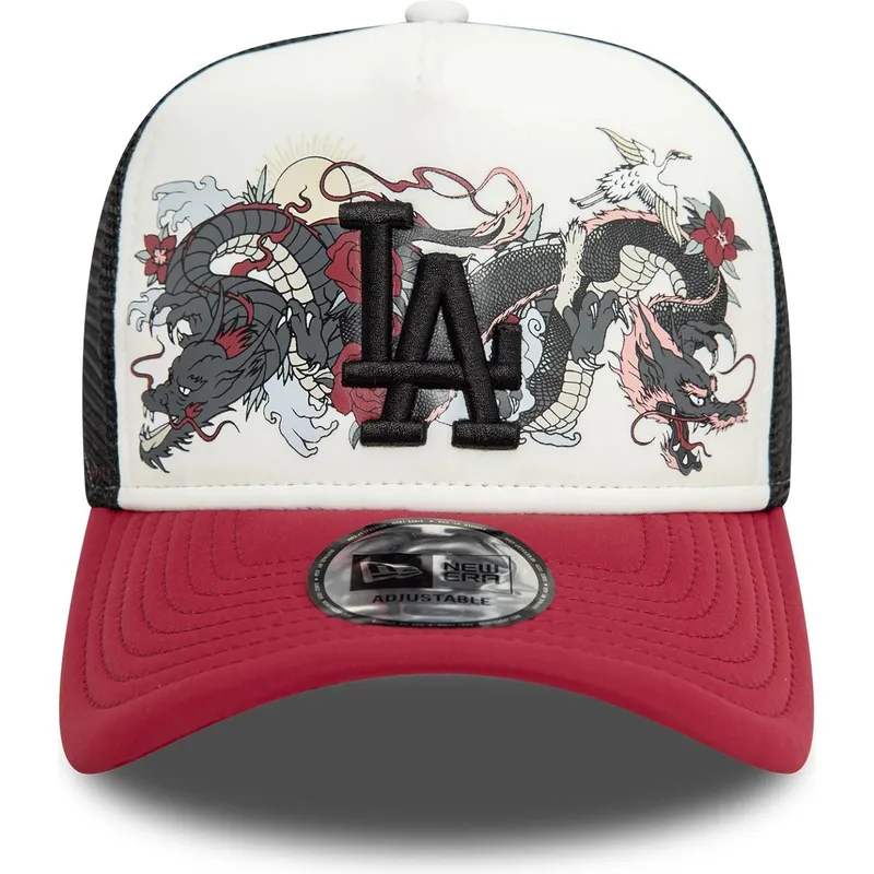 trucker-9forty-a-frame-graphic-los-angeles-dodgers-mlb-dragon-new-era trucker-9forty-a-frame-graphic-los-angeles-dodgers-mlb-dragon-new-era