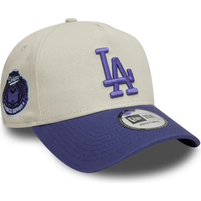 snapback-9forty-a-frame-world-series-patch-los-angeles-dodgers-mlb-new-era
