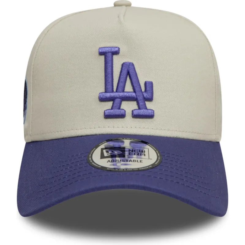 snapback-9forty-a-frame-world-series-patch-los-angeles-dodgers-mlb-new-era