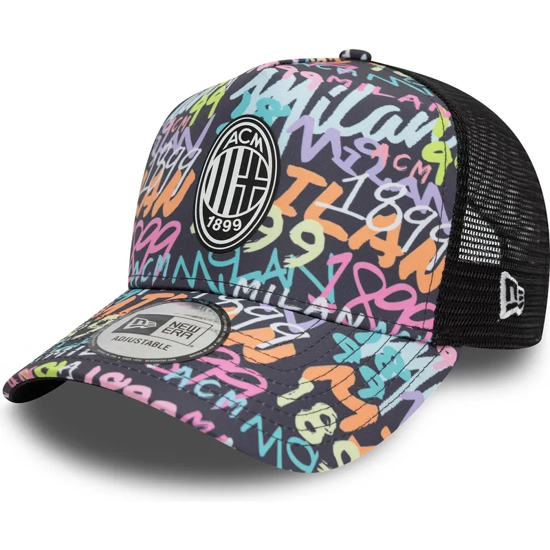trucker-9forty-a-frame-grafiti-all-over-print-ac-milan-serie-a-new-era trucker-9forty-a-frame-grafiti-all-over-print-ac-milan-serie-a-new-era