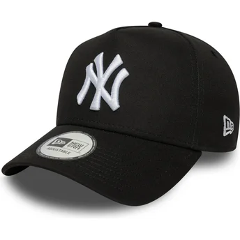 New Era Curved Brim E Frame League Essential New York Yankees MLB Black Snapback Cap