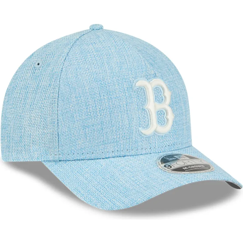 snapback-9forty-m-crown-a-frame-cotton-weave-boston-red-sox-mlb-new-era