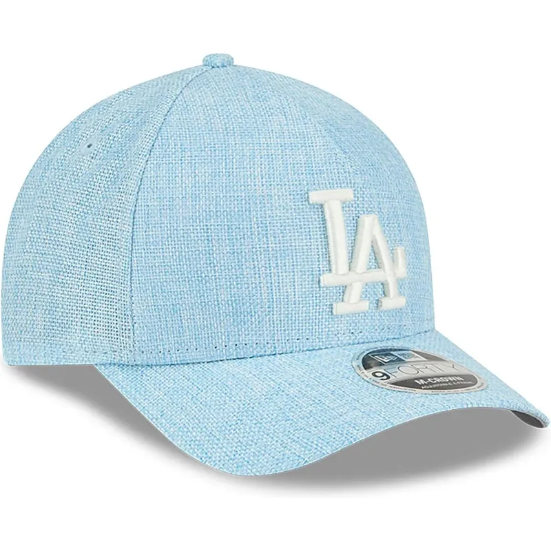 snapback-9forty-m-crown-a-frame-cotton-weave-los-angeles-dodgers-mlb-new-era