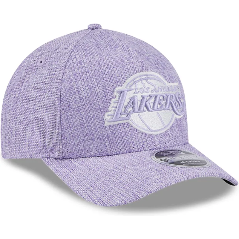snapback-9forty-m-crown-a-frame-cotton-weave-los-angeles-lakers-nba-new-era