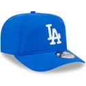 new-era-curved-brim-golfer-everyday-nylon-los-angeles-dodgers-mlb-blue-adjustable-cap