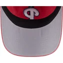 new-era-curved-brim-9twenty-washed-contrast-philadelphia-phillies-mlb-pink-adjustable-cap