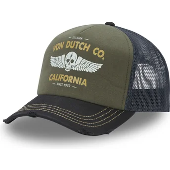 Καπέλα καμπύλη πολύχρωμο snapback CREW24 από Von Dutch