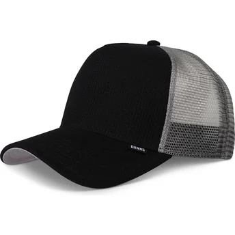 Καπέλα καμπύλη μαύρο snapback HFT Waffle Jersey από Djinns