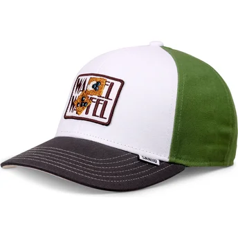 Καπέλα καμπύλη πολύχρωμο snapback για παιδιά Waffle Food από Djinns