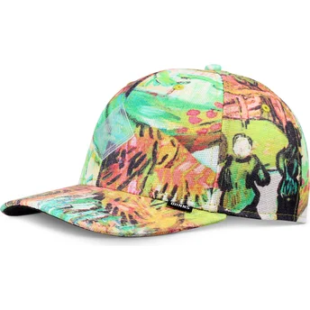 Καπέλα καμπύλη πολύχρωμο snapback TrueFit Painting από Djinns