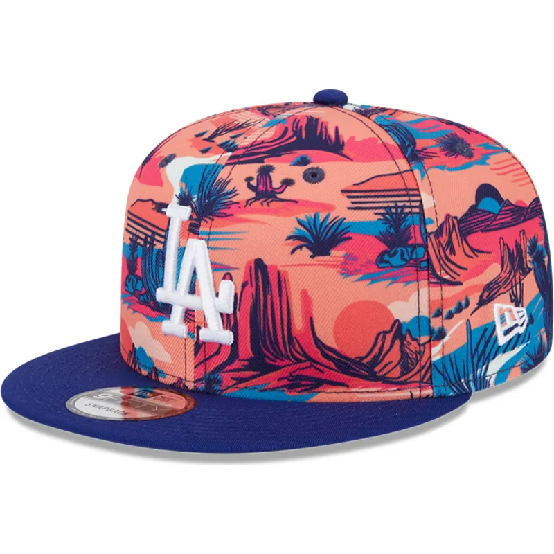 snapback-9fifty-printed-spring-training-fan-pack-2025-los-angeles-dodgers-mlb-new-era