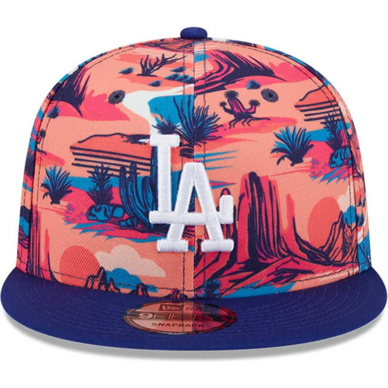 snapback-9fifty-printed-spring-training-fan-pack-2025-los-angeles-dodgers-mlb-new-era