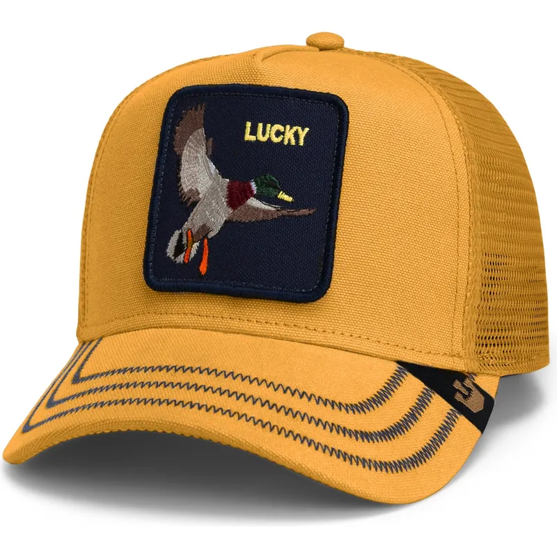 trucker-lucky-gotta-be-quicker-core-canvas-the-farm-goorin-bros trucker-lucky-gotta-be-quicker-core-canvas-the-farm-goorin-bros