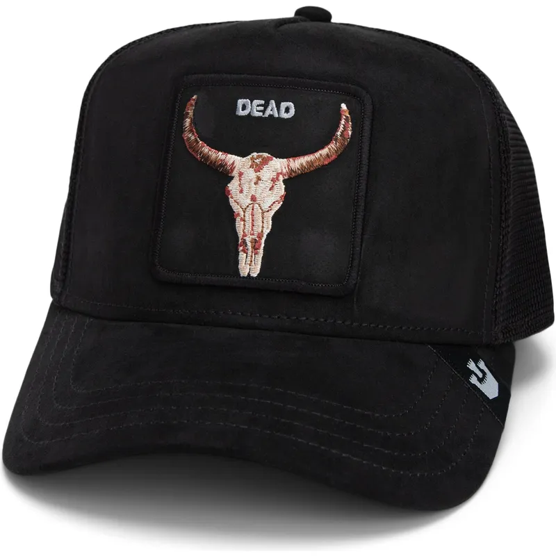 trucker-buey-dead-the-suede-skull-global-core-micro-suede-the-farm-goorin-bros trucker-buey-dead-the-suede-skull-global-core-micro-suede-the-farm-goorin-bros