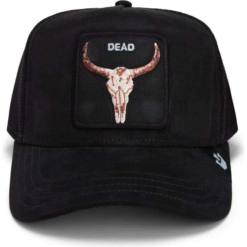 trucker-buey-dead-the-suede-skull-global-core-micro-suede-the-farm-goorin-bros trucker-buey-dead-the-suede-skull-global-core-micro-suede-the-farm-goorin-bros