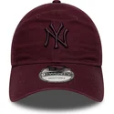 new-era-curved-brim-9twenty-colour-pack-new-york-yankees-mlb-maroon-adjustable-cap