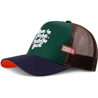 Καπέλα καμπύλη πολύχρωμο snapback When In Doubt Paddle Out HFT από Coastal