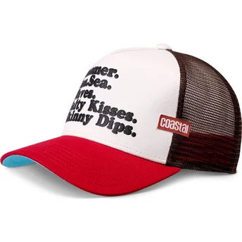 Καπέλα καμπύλη πολύχρωμο snapback Summer Sun Sea Waves Salty Kisses Skinny Dips HFT από Coastal