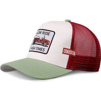 Καπέλα καμπύλη πολύχρωμο snapback Slow Ride High Times HFT από Coastal