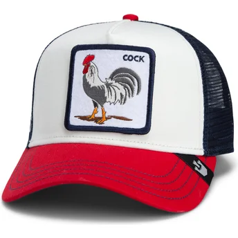 Καπέλα καμπύλη πολύχρωμο snapback Goorin Bros. Cock Team Rooster Original Recipe Team Pride The Farm White, Navy Blue and Red Hat The Farm Goorin Bros.