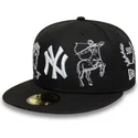 new-era-flat-brim-59fifty-mythical-new-york-yankees-mlb-black-fitted-cap