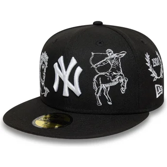Καπέλα επίπεδη μαύρο προσαρμοσμένο 59FIFTY Mythical από...