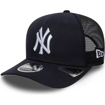 Καπέλα καμπύλη ναυτικό μπλε snapback 9SEVENTY Stretch Snap από New York Yankees MLB από New Era