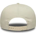 new-era-flat-brim-9fifty-original-fit-world-series-new-york-yankees-mlb-beige-snapback-cap-with-beige-logo