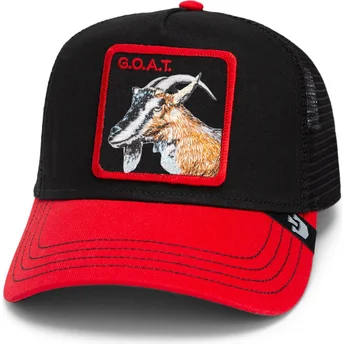 Goorin Bros. Cow The Goat Steer Fab Farm Black and Red Trucker Hat