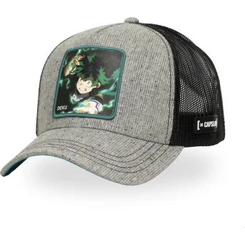 Καπέλα καμπύλη γκρι snapback Deku MHA DEK Izuku Midoriya My Hero Academia από Capslab