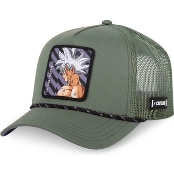 Καπέλα καμπύλη πράσινο snapback Ultra Instinct DBS6 ULT Son Goku Dragon Ball από Capslab