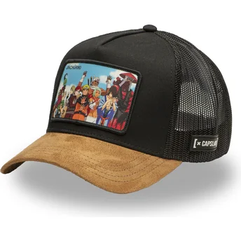 Καπέλα καμπύλη μαύρο snapback JIN Jinchūriki Naruto από Capslab