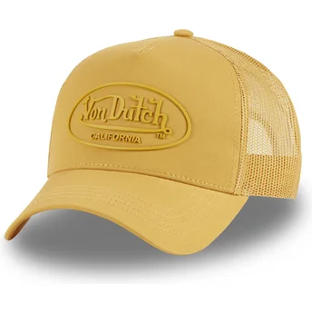 Καπέλα καμπύλη κίτρινο snapback LOG13 από Von Dutch