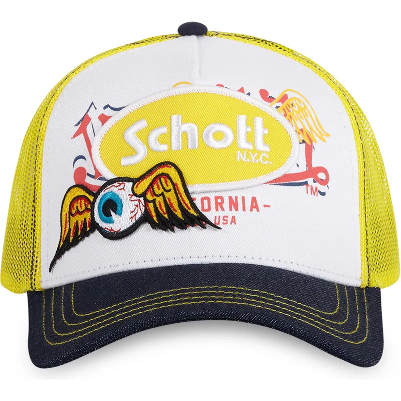 trucker-patch-von-dutch-x-schott-nyc