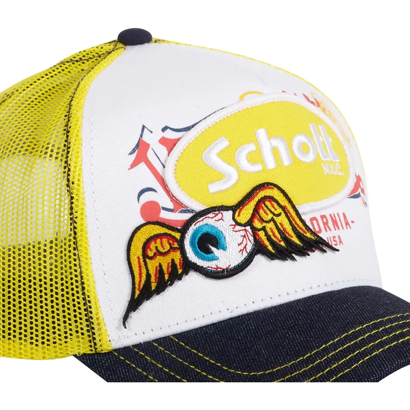 trucker-patch-von-dutch-x-schott-nyc