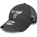 new-era-grey-logo-9forty-chicago-bulls-nba-grey-adjustable-trucker-hat
