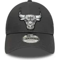 new-era-grey-logo-9forty-chicago-bulls-nba-grey-adjustable-trucker-hat