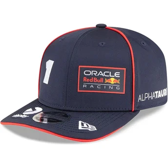 Καπέλα καμπύλη ναυτικό μπλε snapback 9SEVENTY Stretch Snap από Red Bull Racing Formula 1 από New Era