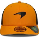 new-era-9seventy-stretch-snap-mclaren-racing-formula-1-orange-and-black-trucker-hat